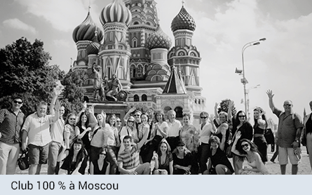 Club 100 % à Moscou